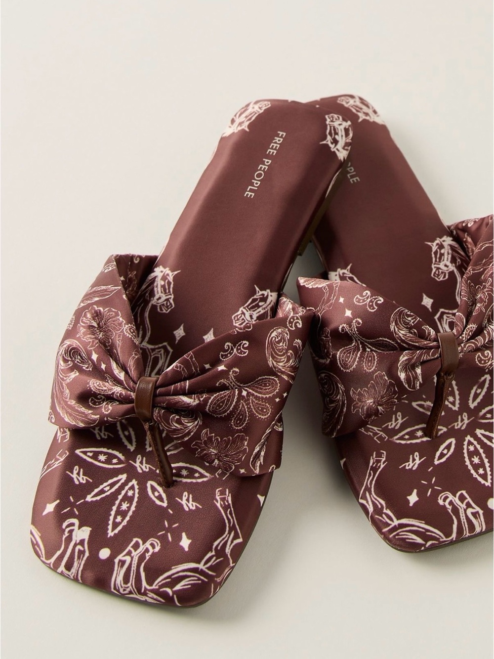 Free people Teia ruched sandals